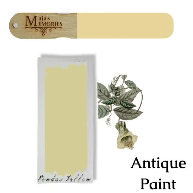 Χρώμα-εφέ πατίνας Antique Paint Maja's Memories, 150ml, Yellow Powder