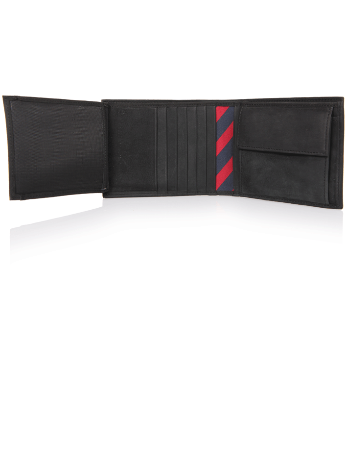 Πορτοφόλι TOMMY HILFIGER Johnson trifold Μαύρο 3