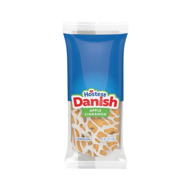 Hostess Iced Apple Cinnamon Danish 142gr