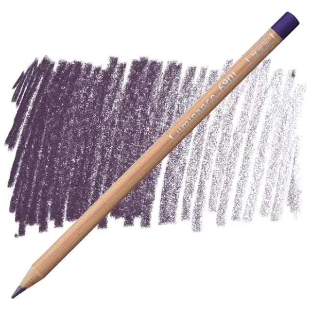 Ξυλομπογιά Caran d'Ache Luminance - 129 Violet Brown
