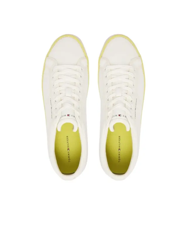 Tommy Hilfiger - Ανδρικά Sneakers Harlem Core II Seasonal FM0FM05820-YBL Λευκό 3