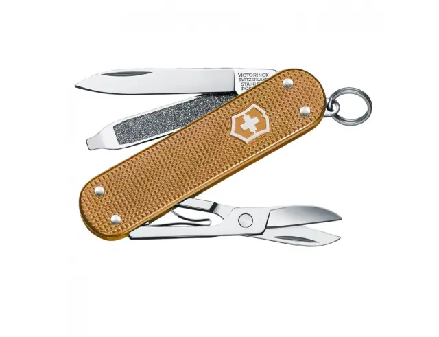 Ελβετικός Σουγιάς Victorinox Classic SD Alox με 5 λειτουργίες και μήκος 5.8cm - Wet Sand0.6221.255G