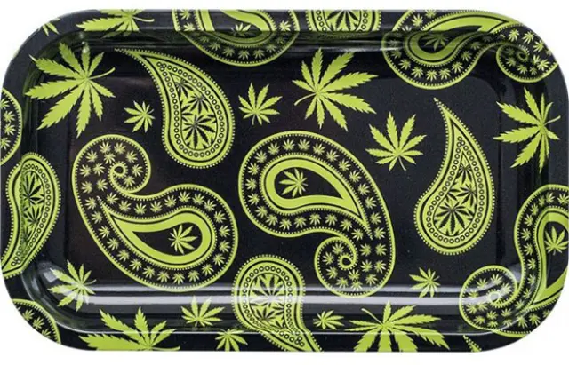 Rolling Tray Δίσκος Paisley Weed - Small (16x27cm)