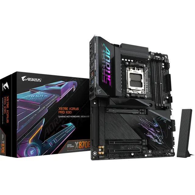 GigaByte X870E AORUS PRO X3D (black)