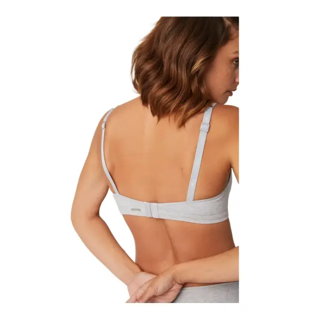 Ysabel Mora Γυναικείο Μπουστάκι Ενίσχυση Comfy, Χρώμα Γκρι 3