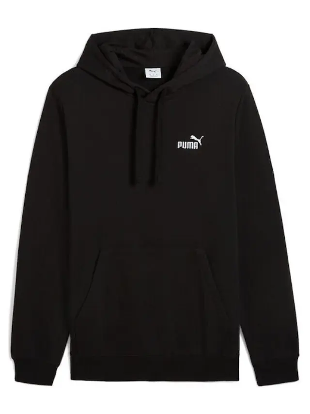 Puma ESS Small No.1 Logo Hoodie Ανδρικό Φούτερ Κουκούλα 682574-01 - XL 3