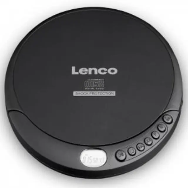 Φορητό CD/MP3 player με αντικραδασμική προστασία, σε μαύρο χρώμα. 2