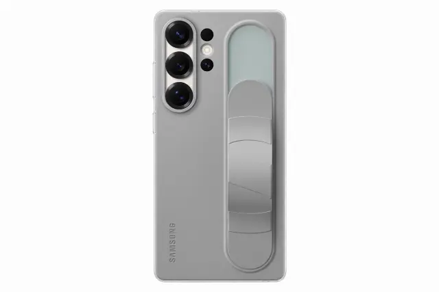 EF-GS938CJE Samsung Standing Grip Cover for Galaxy S25 Ultra Gray 2