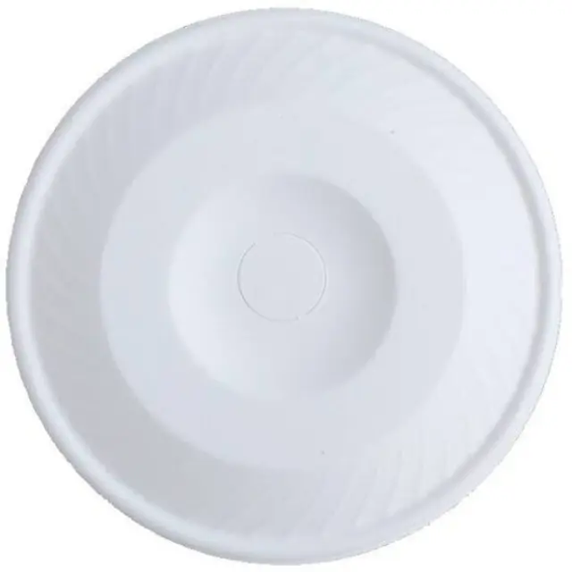 Fiber Καπάκι Flat Λευκό Με Τρύπα 12-16oz 50τεμ. 90mm