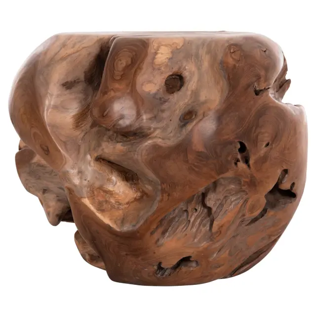 ΒΟΗΘΗΤΙΚΟ ΤΡΑΠΕΖΙ FB918295 ΞΥΛΟ TEAK--ΦΥΣΙΚΟ 50x50x50Υεκ. 3