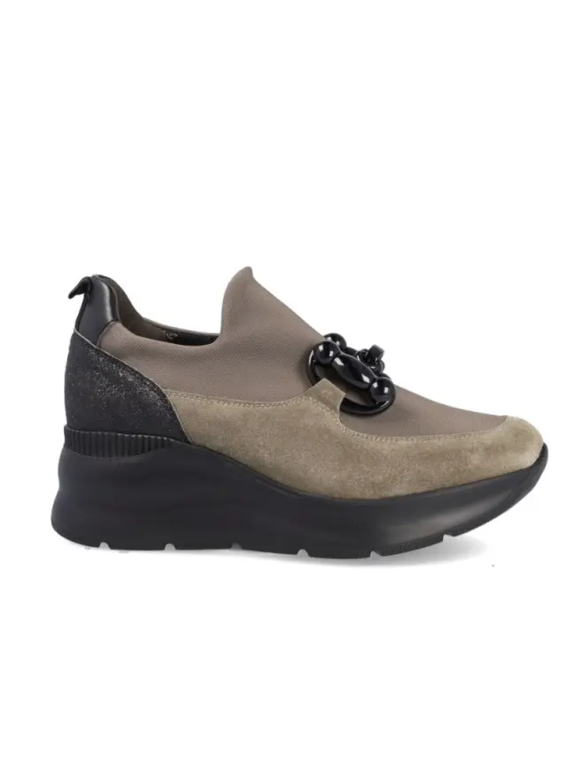 Comart Sneakers Γυναικείο ύφασμα/δέρμα Nubuck Μπεζ ART/4494 TAUPE 3