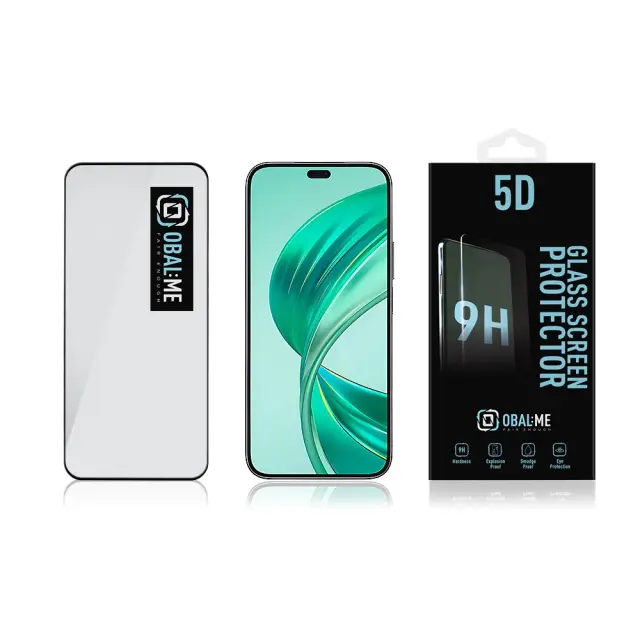 OBAL:ME 5D Glass Screen Protector for Honor 200 Lite Black 3