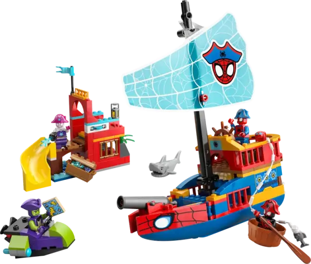 LEGO® Spider-Man Team Spidey Pirate Ship για 4+ Ετών 201τμχ - 11208