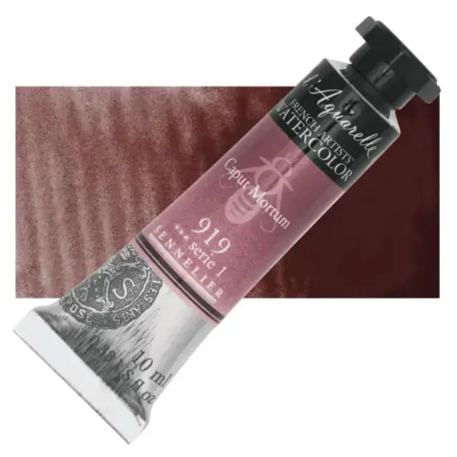 Χρώμα Ακουαρέλας Sennelier l Aquarelle Σωληνάριο 10ml - 919 Caput Mortum