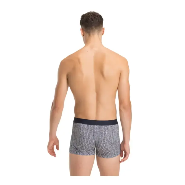 Tommy Hilfiger Ανδρικό Boxer Holiday Trunk, Χρώμα Γκρι Σχέδιο - S 2