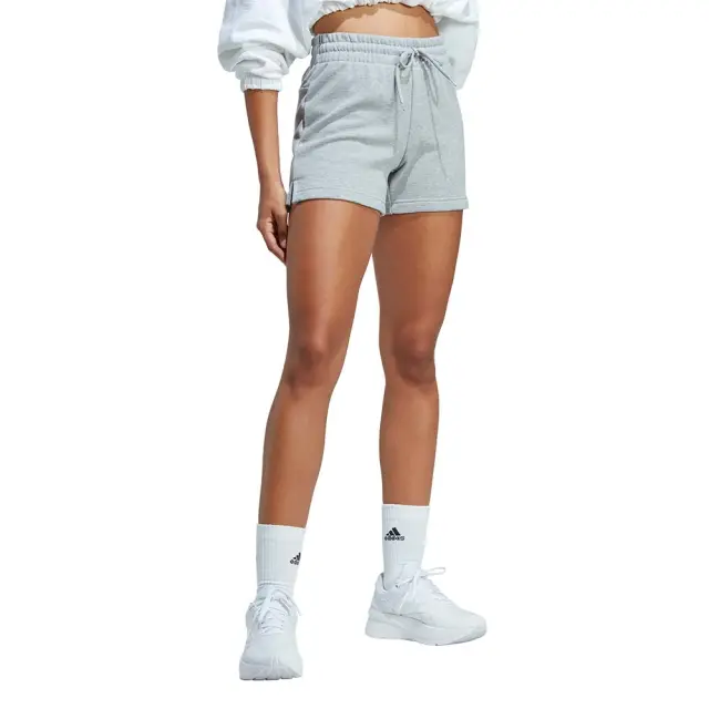 adidas Sportswear Women's Linear French Terry Shorts Γκρι IC4443 (adidas Sportswear) - Medium 3