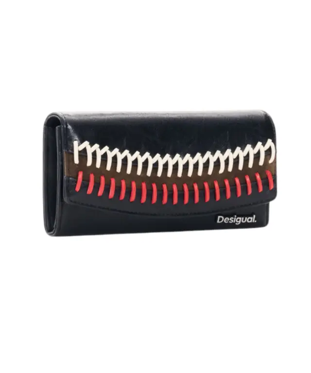 Desigual - Γυναικείο πορτοφόλι Sonique Marina 26WAYP31-2000 Μαύρο 2