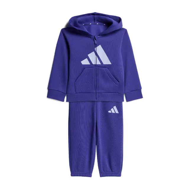 adidas Sportswear Infant's Big Logo Fleece Full-Zip Tracksuit Set Μωβ KQ9632 (adidas Sportswear)