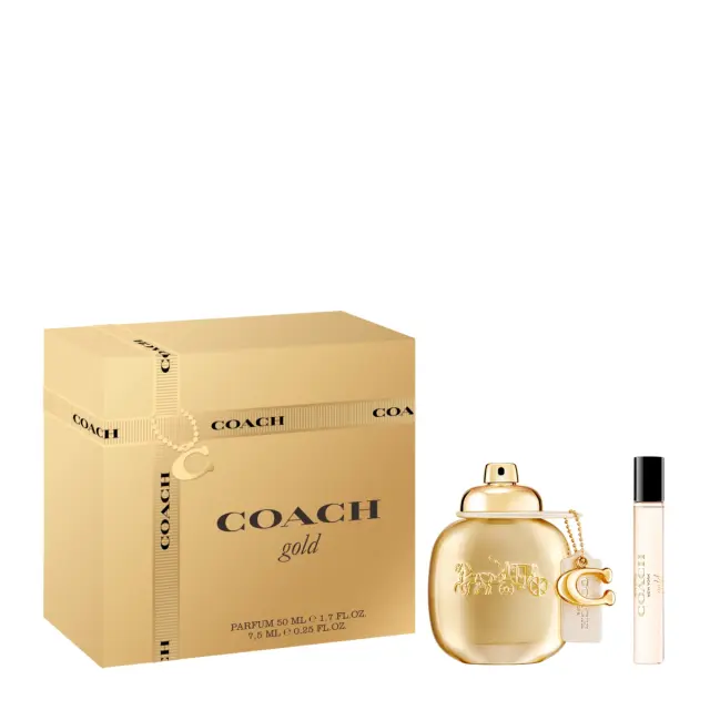 Coach Gold Parfum Set 50ml & Travel Spray 7,5ml