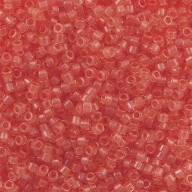 Χάντρα Miyuki Delica 11/0 - DB1412 - Transparent Salmon ~7gr