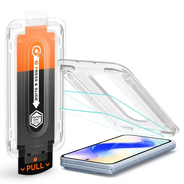 Spigen Glass tR EZ Fit Pro 2 Pack, transparency - Google Pixel 10 Pro Fold