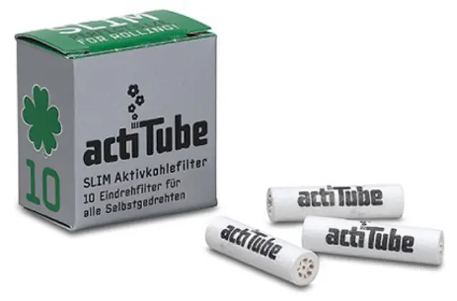 20x Ανταλλακτικό Φίλτρο actiTube Slim 10 Ενεργού Ανθρακα 7mm 2
