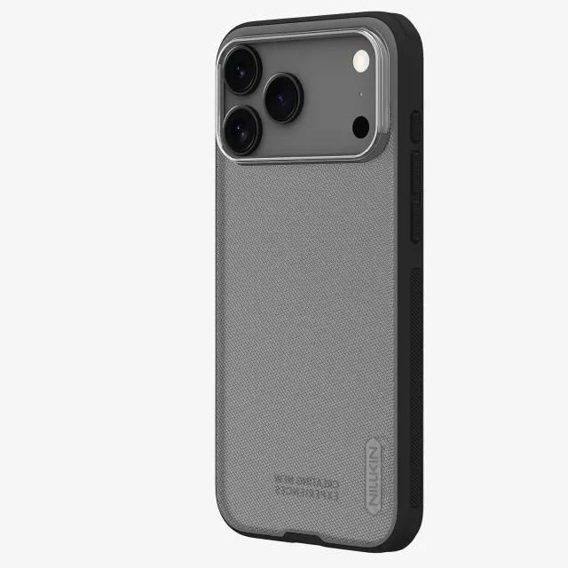 Nillkin Super Frosted PRO Back Cover for Apple iPhone 18 Pro Max/17 Pro Max Transparent Black 2