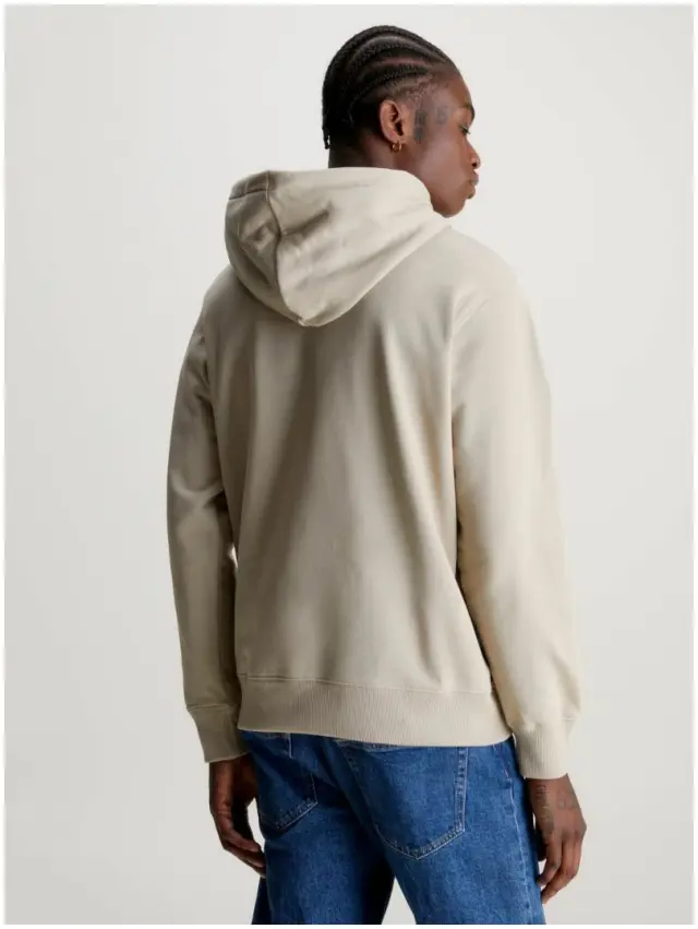 Calvin Klein - Ανδρικό Seasonal Monogram Φούτερ J30J320805-0IO Μπεζ 3