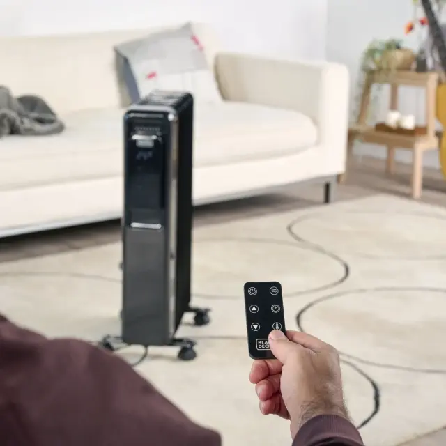 Black + Decker Ηλεκτρικό Καλοριφέρ Λαδιού με Ψηφιακό Θερμοστάτη BXRA2001E 2