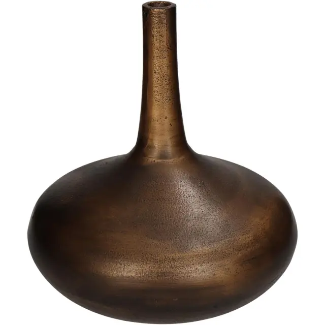 Βάζο Μπρονζέ Αλουμίνιο 25x25x26.5cm