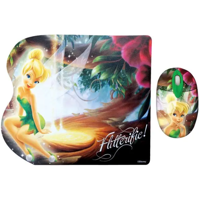 Σετ mini οπτικό ποντίκι και mousepad με μοτίβο PS0025
