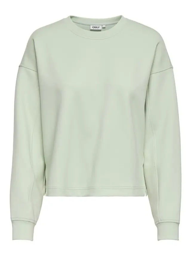 Μπλούζα φούτερ, ONLALINA SLIT ROUNDNECK SWT, Only - XL 3