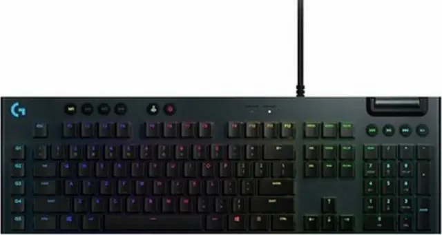 Logitech G815 Lightsync Gaming Μηχανικό Πληκτρολόγιο με GL Tactile διακόπτες και RGB φωτισμό (Αγγλικό US) 3