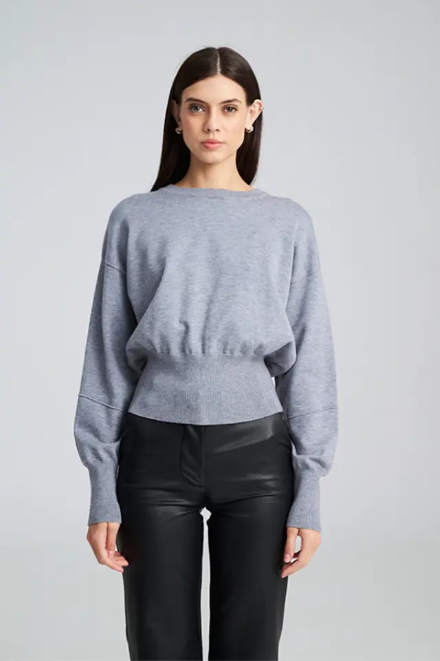 Minimal Πλεκτό με Κομψή Εφαρμογή ESTRELLA SWEATER - XS 2