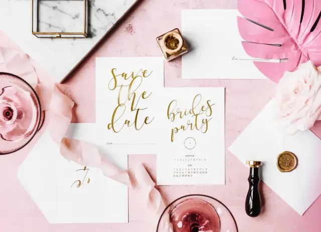 Προσκλήσεις Hen Night Save the date / 10 τμχ