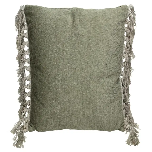 Μαξιλάρι Γκρι Polyester 45x45cm 2