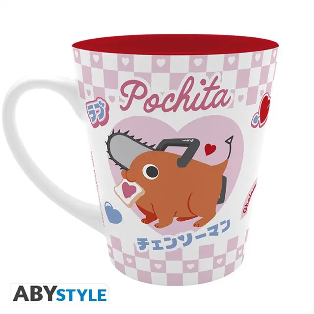 Κούπα κεραμική CHAINSAW MAN - Mug - 250 ml - Pochita - subli ABYMUGA718 2