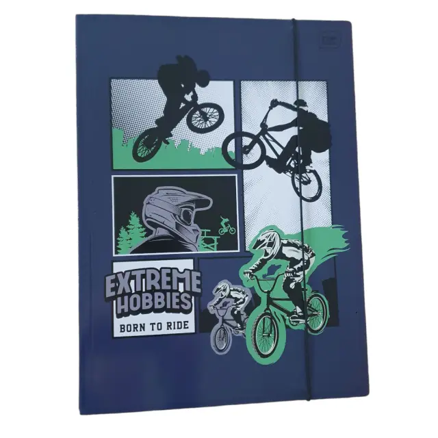 Φάκελος Αρχείο με Λάστιχο Α4 Extreme Hobbies Blue 5902277277060