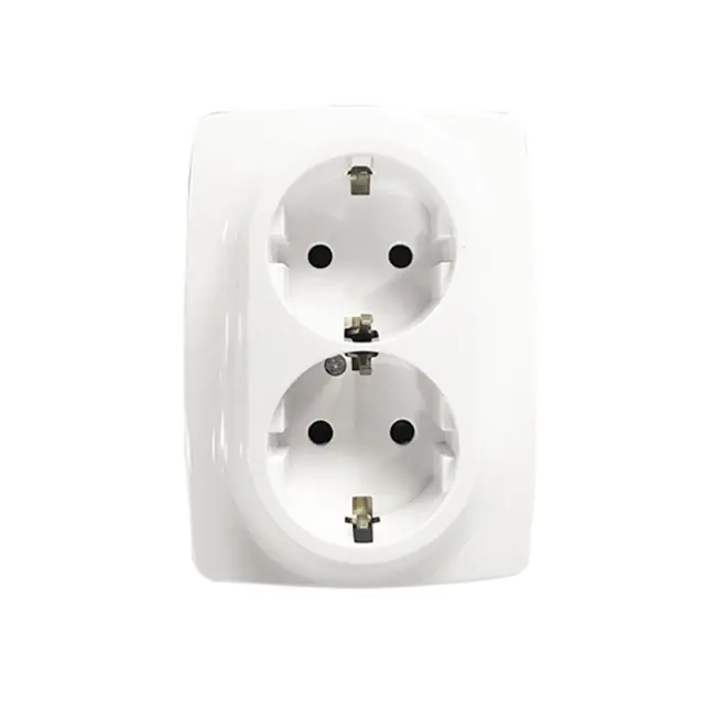 PRIME ΠΡΙΖΑ ΣΟΥΚΟ ΑΣΦΑΛΕΙΑΣ ΛΕΥΚΗ 2P+E 16A 250VAC IP20 / 1000116201