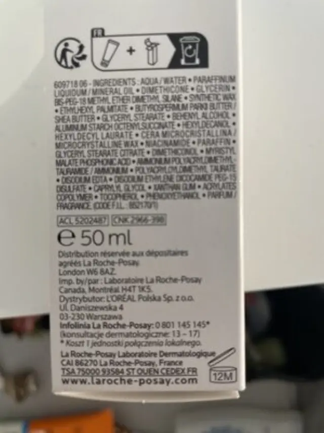 La Roche-Posay Nutritic Intense Κρέμα Προσώπου για Ξηρό έως Πολύ Ξηρό Δέρμα 50ml
