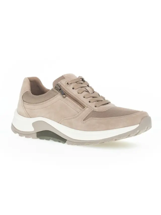 Pius Gabor Sneakers Ανδρικό δέρμα Nubuck/ύφασμα Μπεζ PGA/800014 03-SILK 2