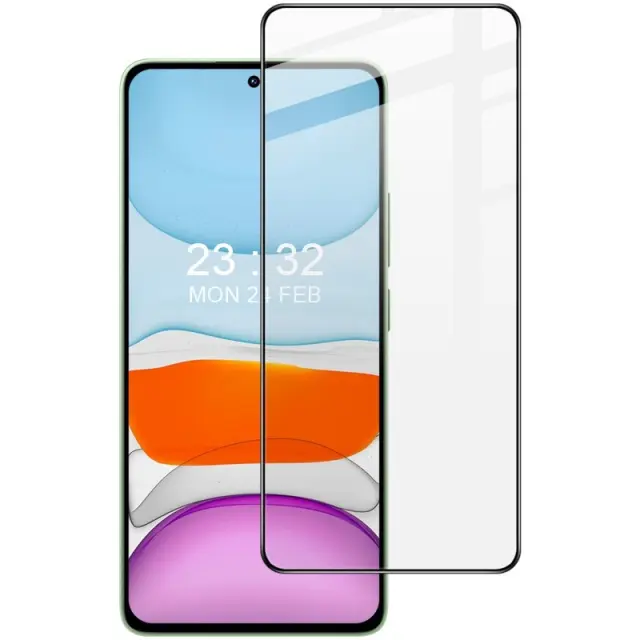 Full Cover Tempered Glass για Redmi Note 13 4G/ 5G-Black OEM