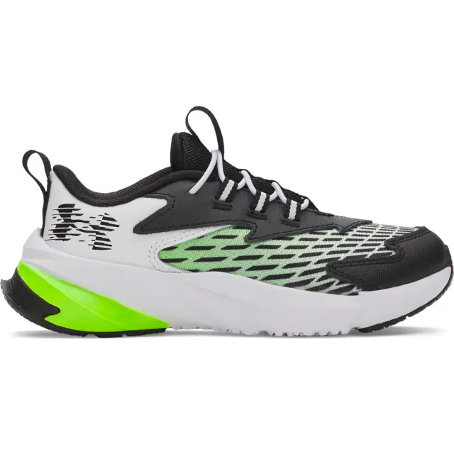 Under Armour Bps Scramjet 7 White/Grn/Blanc/Vert/Blanco/Verde 6006928-100 - 28