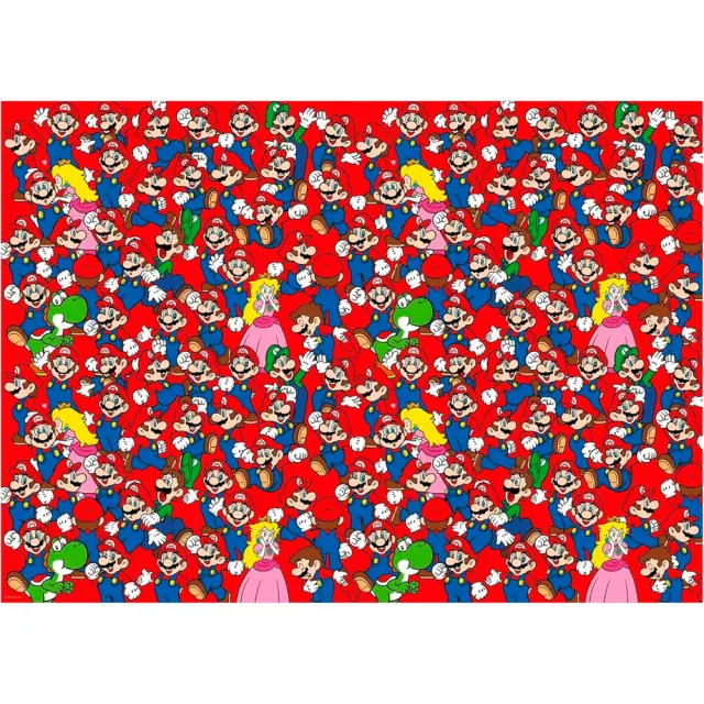 Παζλ Super Mario Challenge puzzle 70x50cm 1000pcs 12000504 2