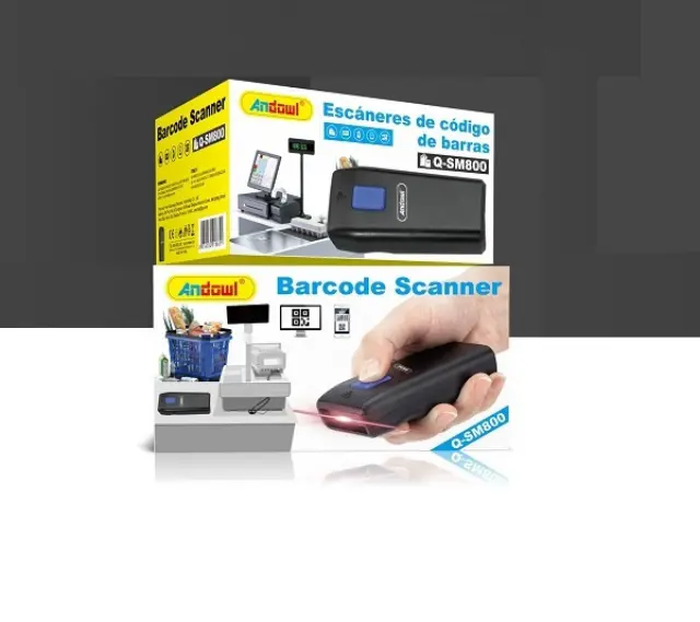 Scanner Χειρός Ασύρματο με Δυνατότητα Ανάγνωσης 1D Barcodes Q-SM800 2