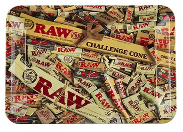 Raw Rolling Tray Δίσκος «Mixed Products» Mini (18x12cm)