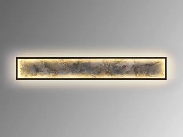 STONE LED Φωτιστικό Τοίχου ή Οροφής L100 – Μαύρο με CCT Γκρί Εκρού Καφέ Σκούρο Γκρί Σκούρο Καφέ 2