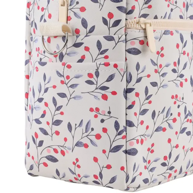 Estia Τσάντα Φαγητού Save The Aegean Ισοθερμική Bloom Beige 7lt 2