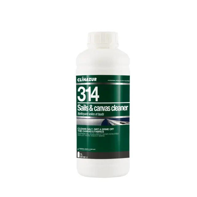 Clinazur 314 (ex 214) Sails & Canvas Cleaner-Καθαριστικό Πανιών/Τεντών 1lt