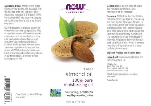 Now Foods Almond Oil 2